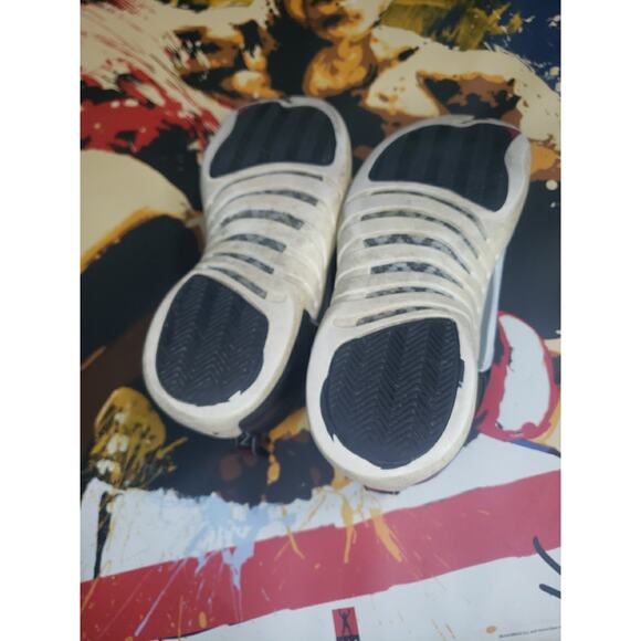 Nike Air Jordan 12 Retro Low Playoffs Sneakers Black/White, Men's Size 11.5 - Picture 6 of 8